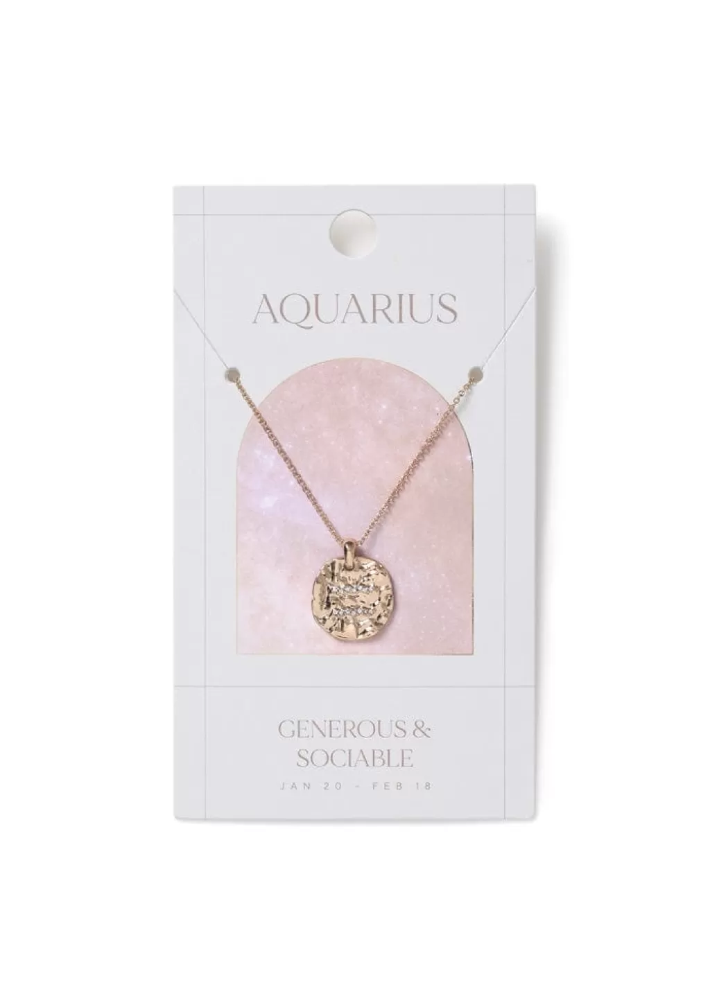 Shop All Accessories | Jewellery-Skinnydip London Aquarius Horoscope Necklace | Liars & Lovers |