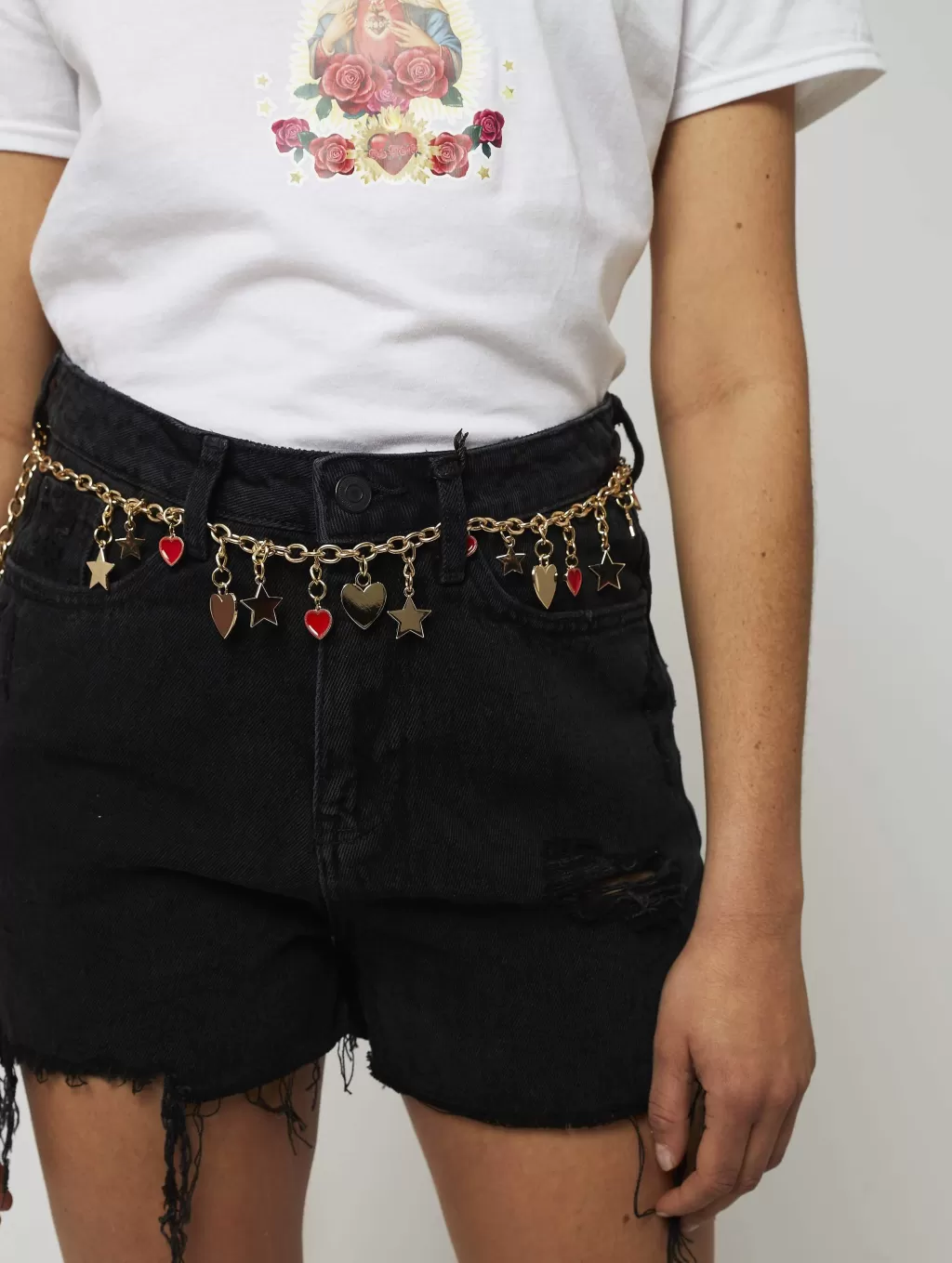 Shop All Accessories-Skinnydip London Charming Gold Belt | Embellished Belts |