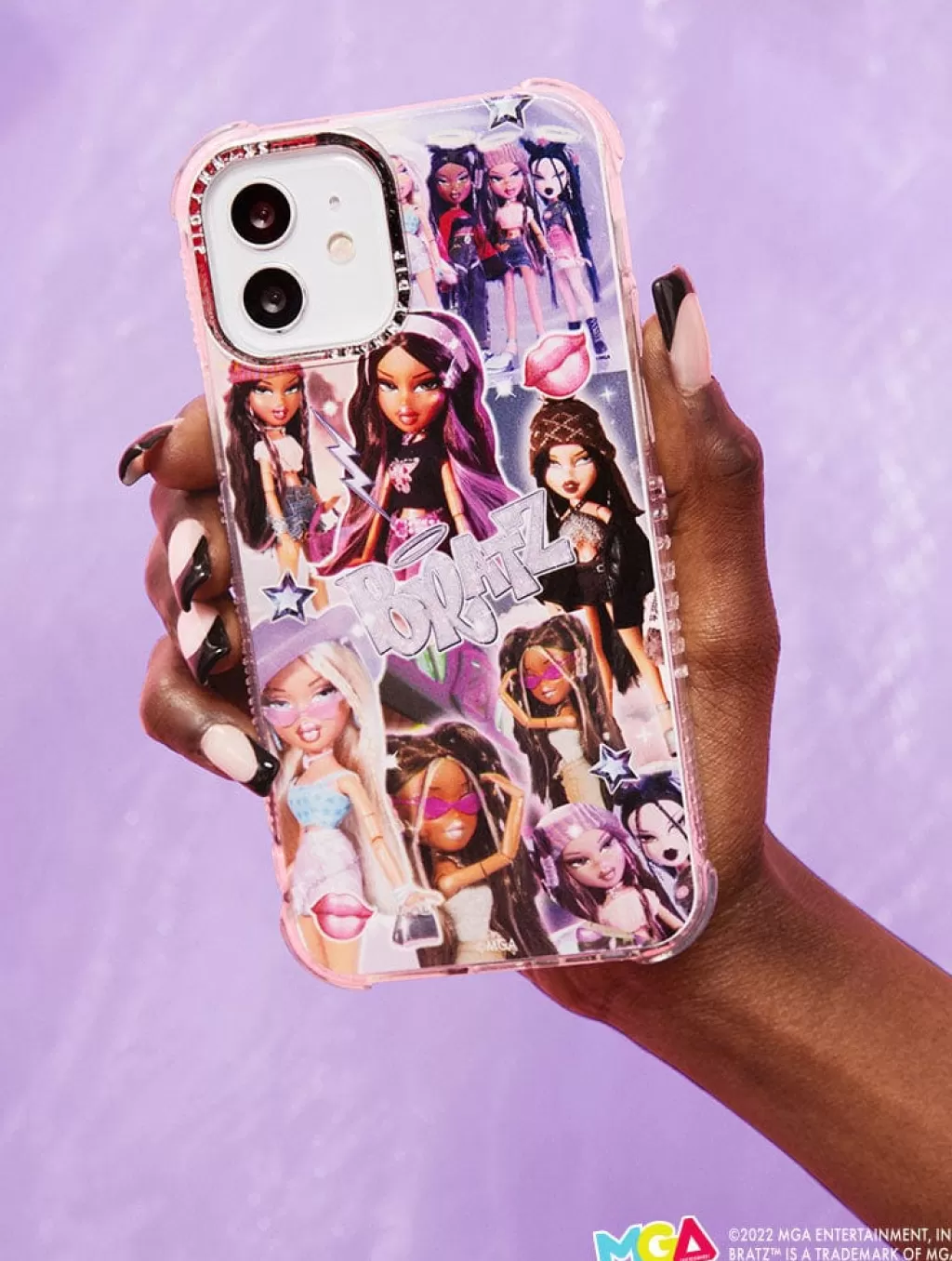 iPhone X/XS / 11 Pro Cases | iPhone 12 Pro Cases-Skinnydip London Collage Shock IPhone Case | Bratz X Skinnydip |