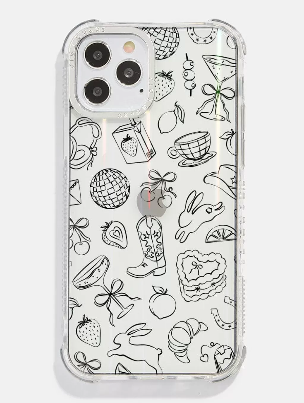 iPhone XR / 11 Cases | iPhone X/XS / 11 Pro Cases-Skinnydip London Coquette Doodle IPhone Case | Girly IPhone Case |