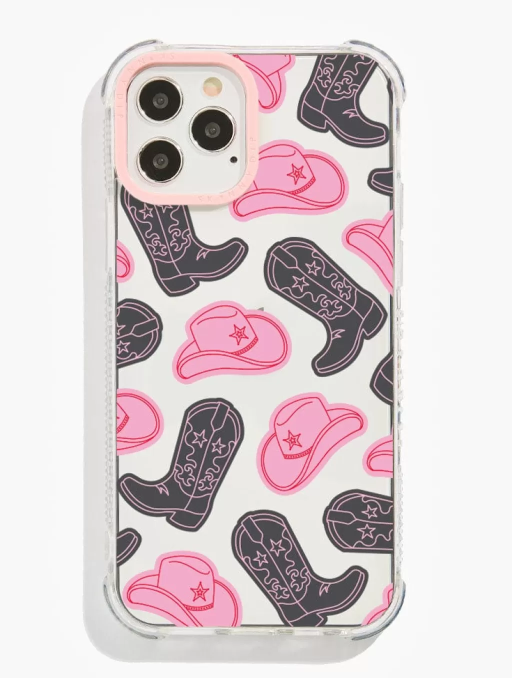 iPhone 12 Pro Cases-Skinnydip London Cowboy Hat & Boots Shock IPhone Case