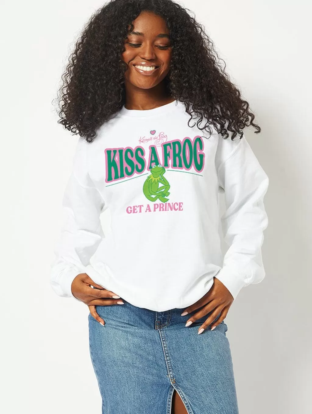 Loungewear | Shop All Clothing-Skinnydip London Disney Kermit Kiss A Frog Sweatshirt | Clothing |