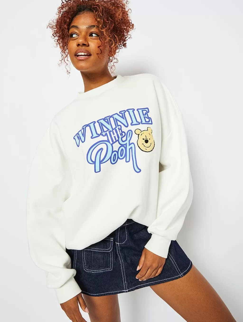 Loungewear | Shop All Clothing-Skinnydip London Disney Winnie The Pooh Logo Sweatshirt | Disney Clothing | Skinnydip