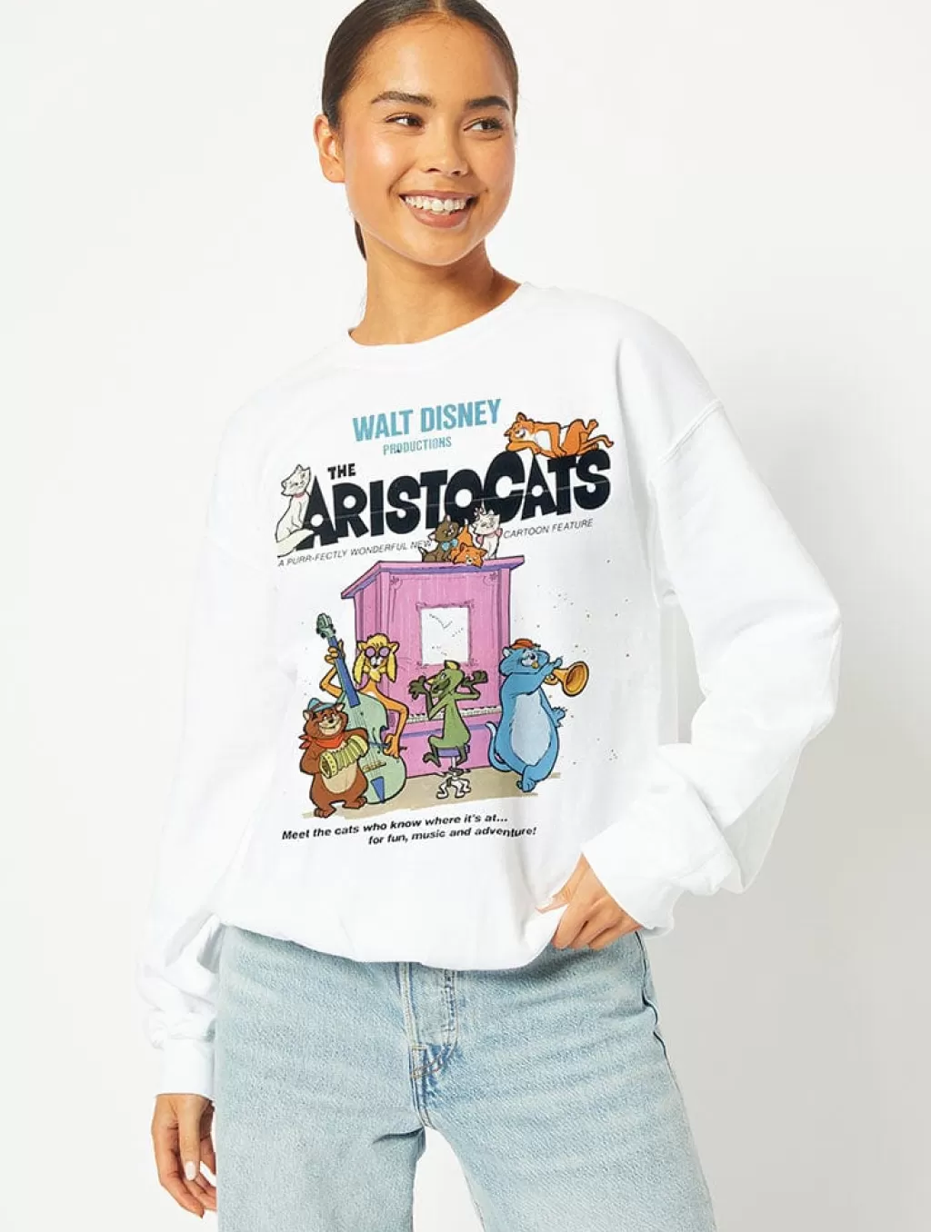 Loungewear | Shop All Clothing-Skinnydip London Disney X Skinnydip Aristocats Sweatshirt | Clothing |