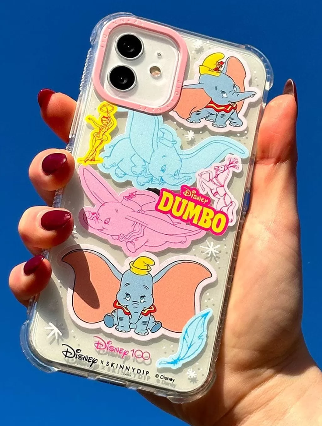 iPhone 12 Pro Cases | Disney 100-Skinnydip London Dumbo 1940's Shock IPhone Case | D100 Phone |