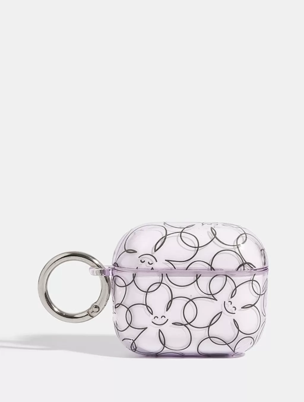 Airpods Cases-Skinnydip London Happy Flower Line AirPods Case | AirPods Cases |