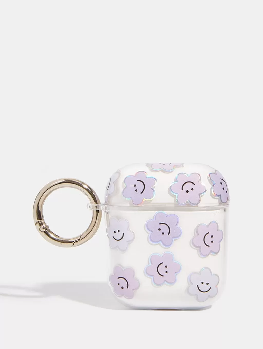 Airpods Cases-Skinnydip London Happy Lilac Daisy AirPods Case | AirPods Case |