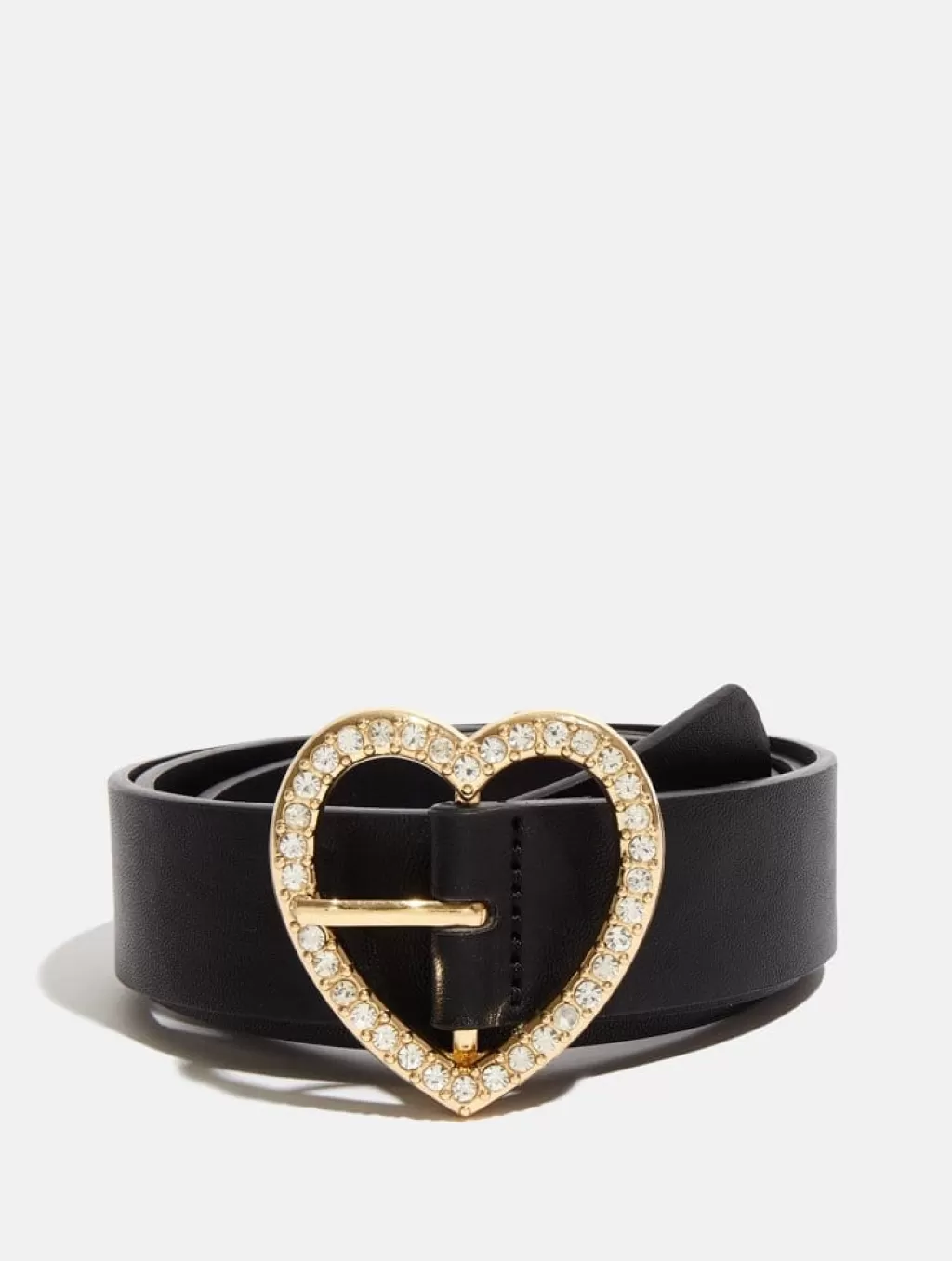 Shop All Accessories-Skinnydip London Heart You Belt | Black Heart Belt |