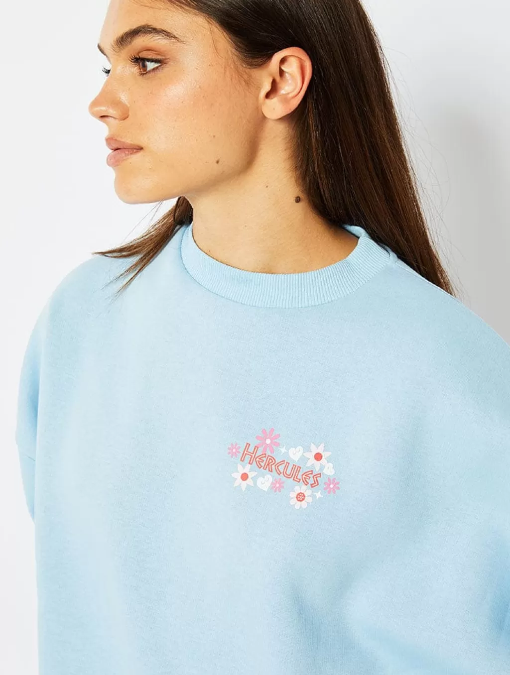 Loungewear | Shop All Clothing-Skinnydip London Hercules Megara Sweatshirt In Blue | Disney Sets |