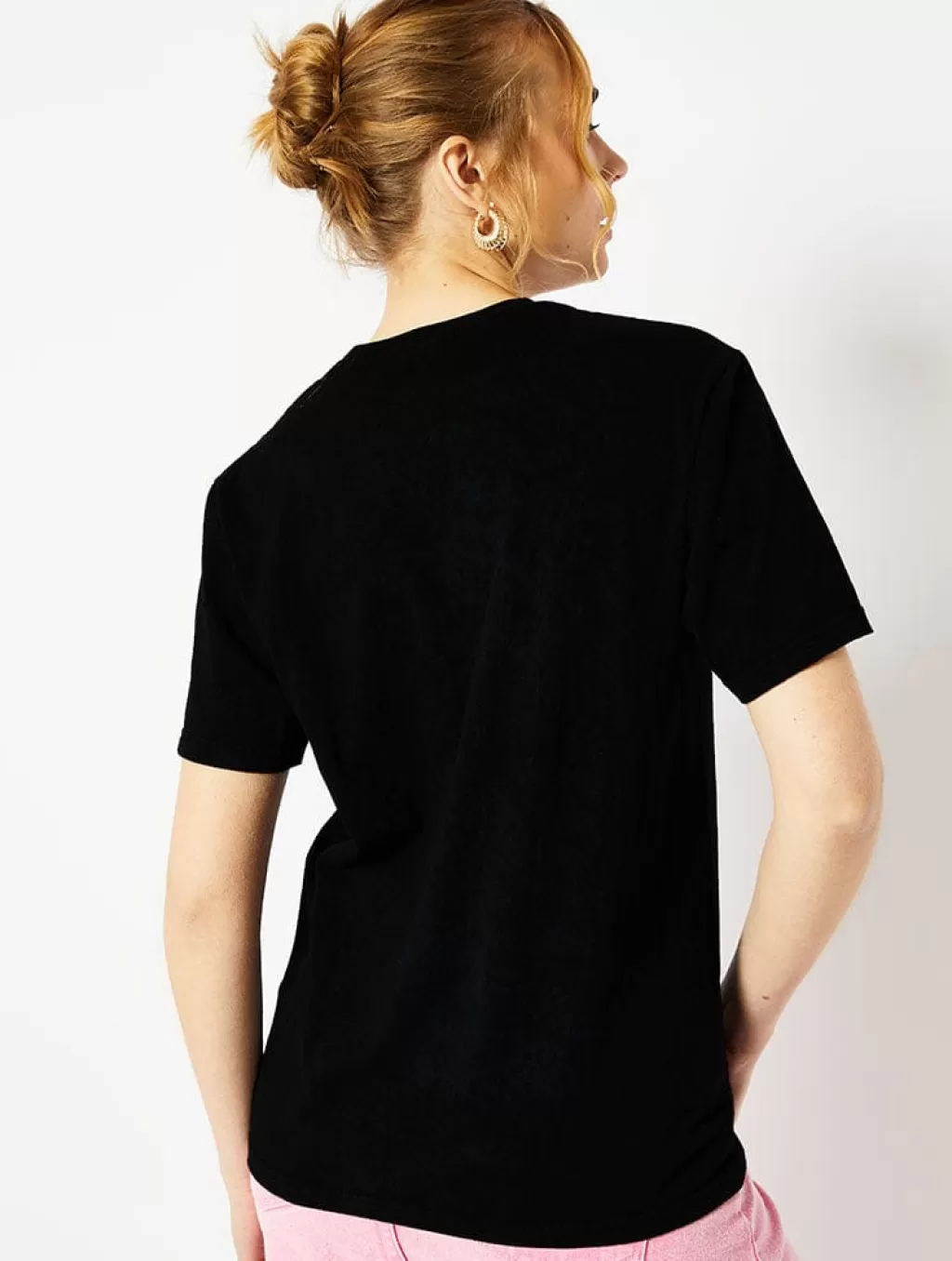 Tops & T-Shirts | Loungewear-Skinnydip London Kitty Girl Black T-Shirt | Womens Clothing |