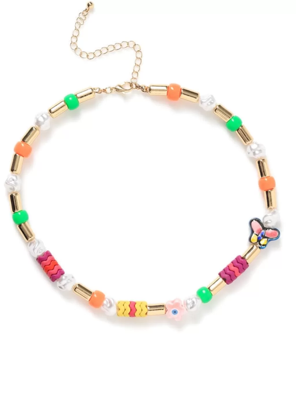 Shop All Accessories | Jewellery-Skinnydip London Liars & Lovers Beaded Multicolour Necklace