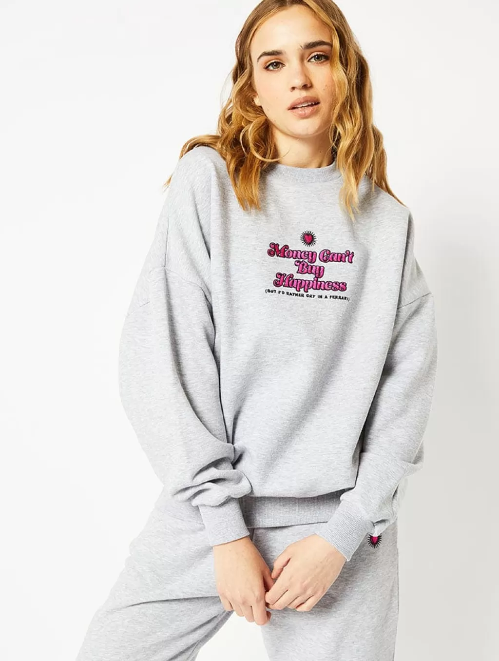 Loungewear | Shop All Clothing-Skinnydip London Money Cant Buy Happiness Sweatshirt | Sweatshirts & Hoodies | Skinnydip