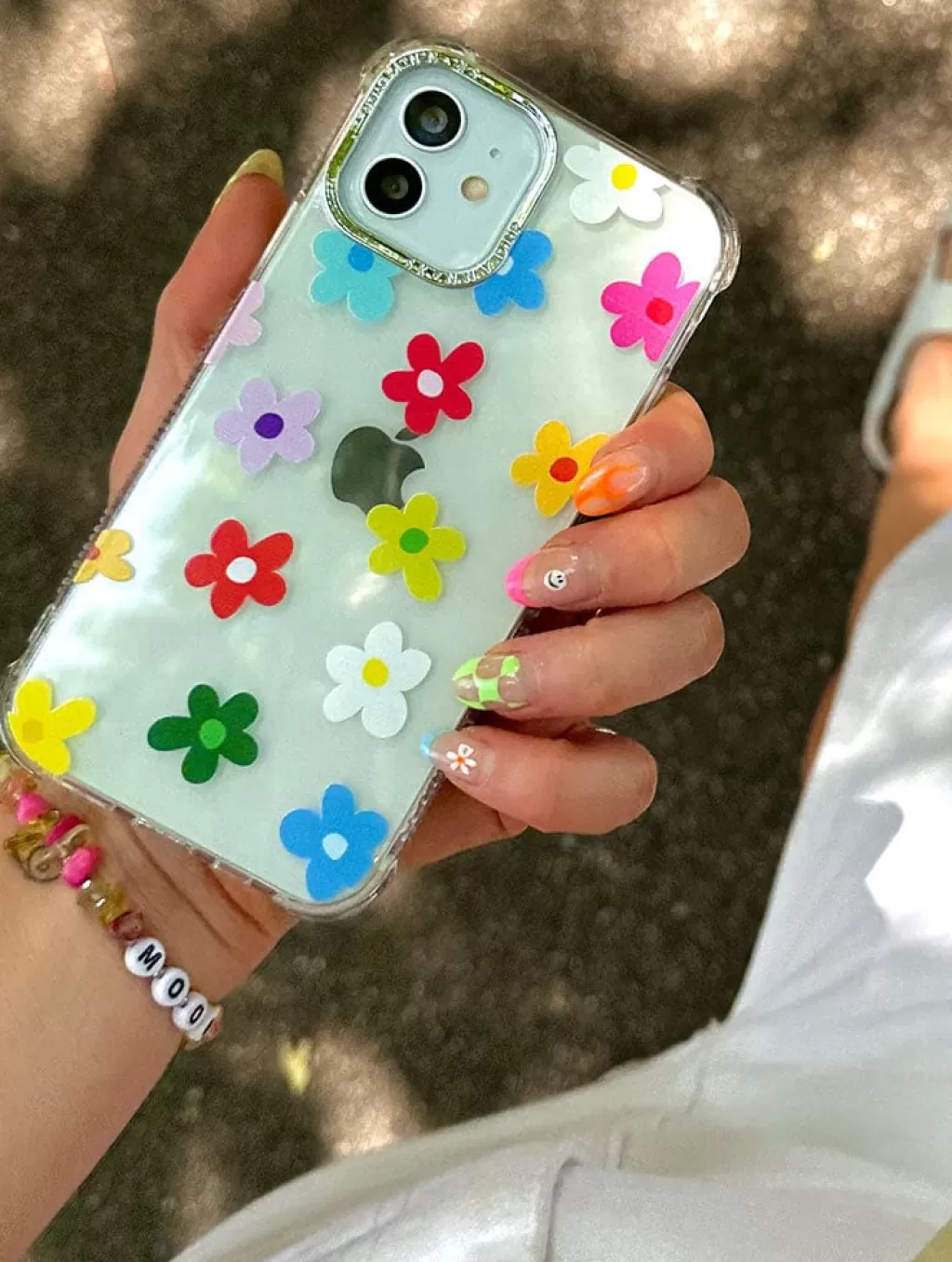 iPhone X/XS / 11 Pro Cases | iPhone 12 Pro Cases-Skinnydip London Multicolour Floral Shock Case | Protective Case |