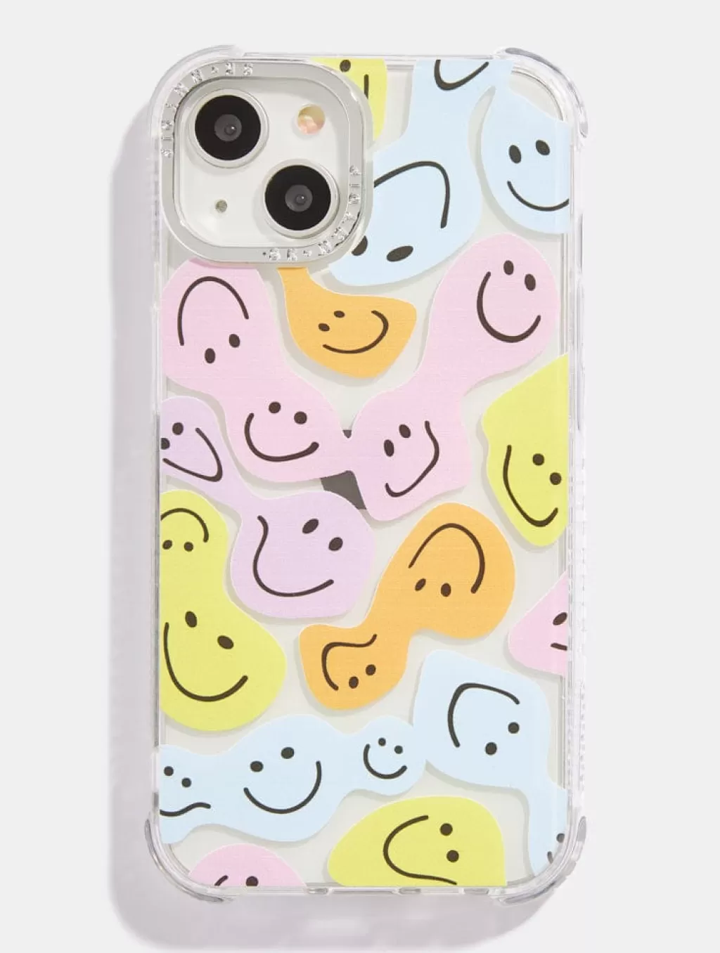 iPhone XR / 11 Cases | iPhone X/XS / 11 Pro Cases-Skinnydip London Multicoloured Happy Face Shock Case | Phone Cases |