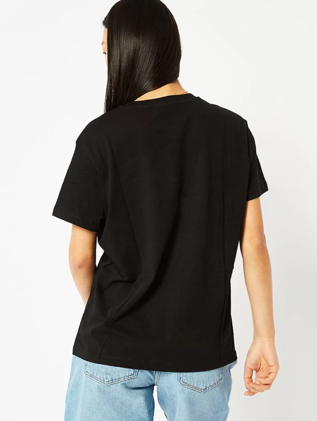 Tops & T-Shirts | Loungewear-Skinnydip London No One Cares Black T-Shirt | Womens Clothing |