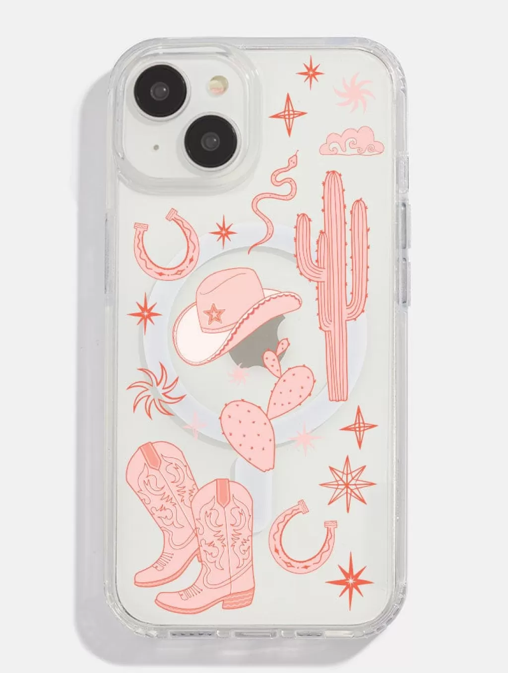 iPhone 12 Pro Cases | iPhone 12 Cases-Skinnydip London Pink Cowgirl MagSafe IPhone Case | Aesthetic Cases |