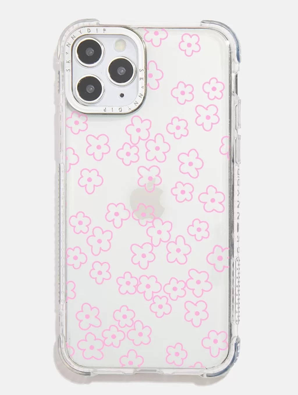 iPhone XR / 11 Cases | iPhone X/XS / 11 Pro Cases-Skinnydip London Pink Flower Outline Shock IPhone Case | IPhone |