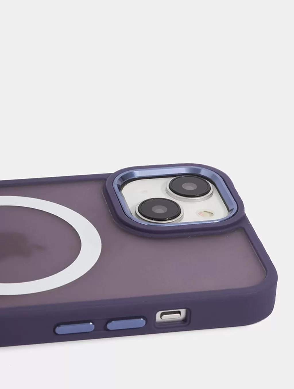 MagSafe Cases-Skinnydip London Purple Matte Magsafe Case | MagSafe IPhone Cases |