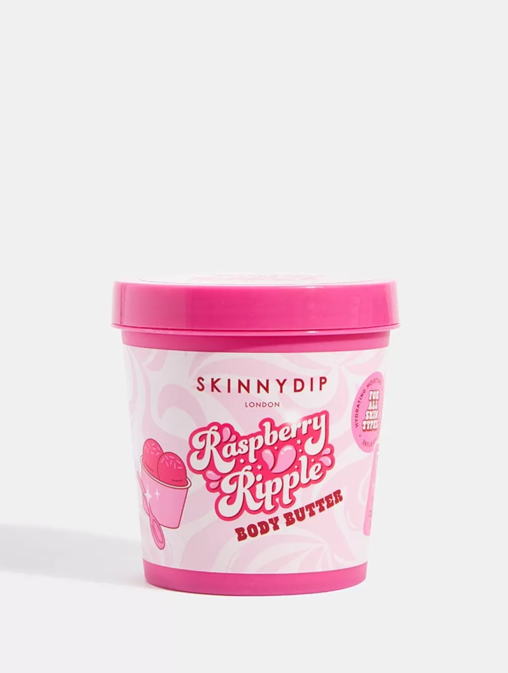 Shop All Accessories | Beauty-Skinnydip London Raspberry Ripple Body Butter 200g | Body Skincare |