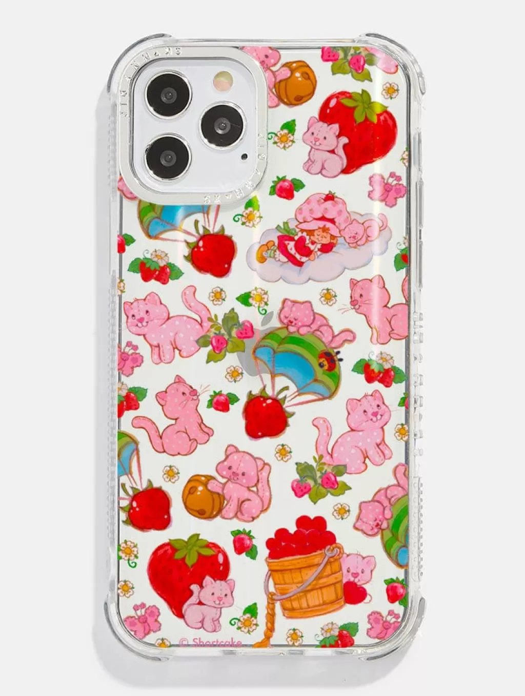 iPhone 12 Pro Cases | iPhone 12 Cases-Skinnydip London Strawberry Shortcake Custard Cat IPhone Case | IPhone | Skinnydip