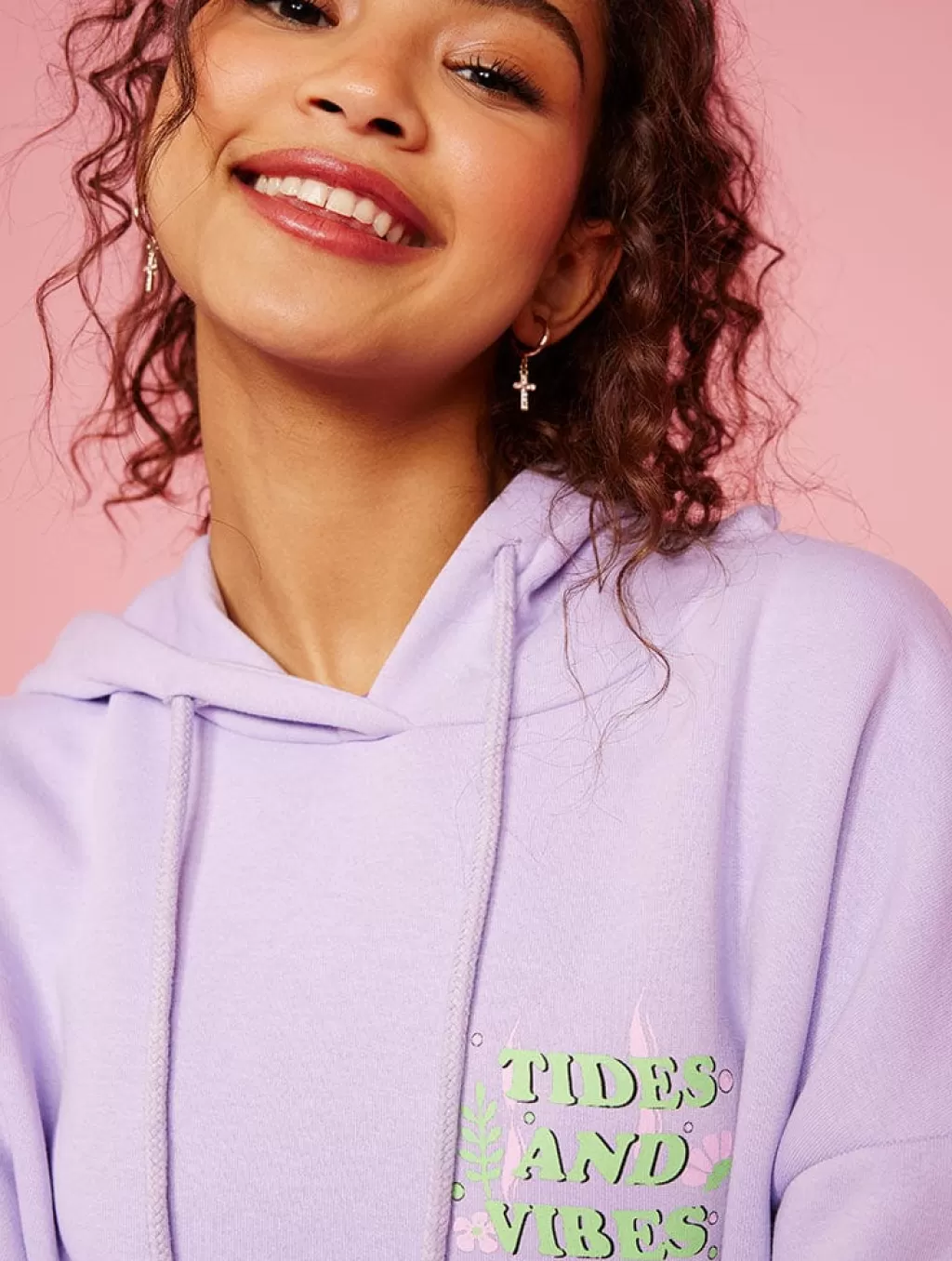 Loungewear | Shop All Clothing-Skinnydip London The Little Mermaid Lilac Hoodie | Disney Clothing |