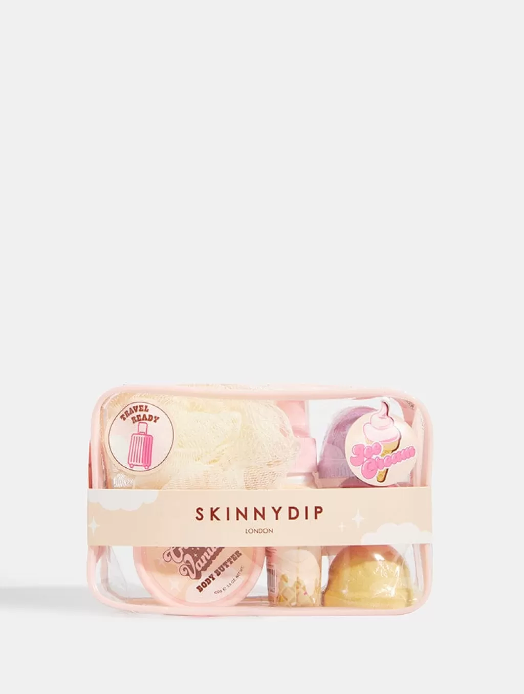 Shop All Accessories | Beauty-Skinnydip London Vanilla Travel Set | Beauty Gift Set |